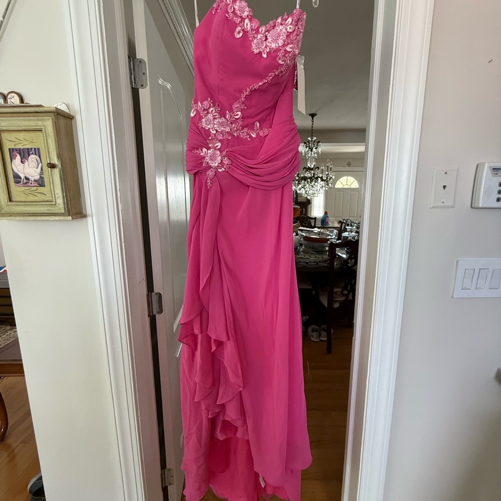 Elegant Pink Prom Dress